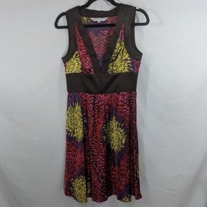 Trina Turk Brown/Pink Dress